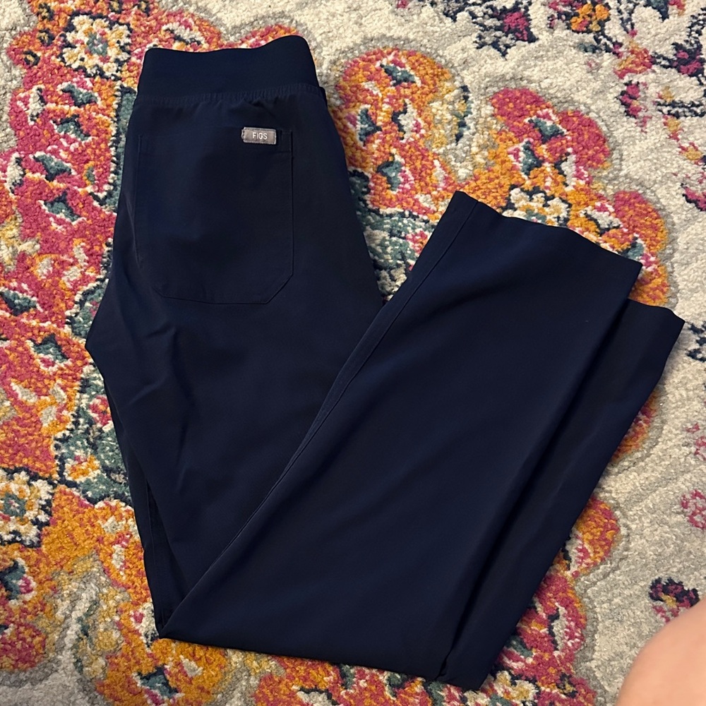 Figs Navy Blue Pants